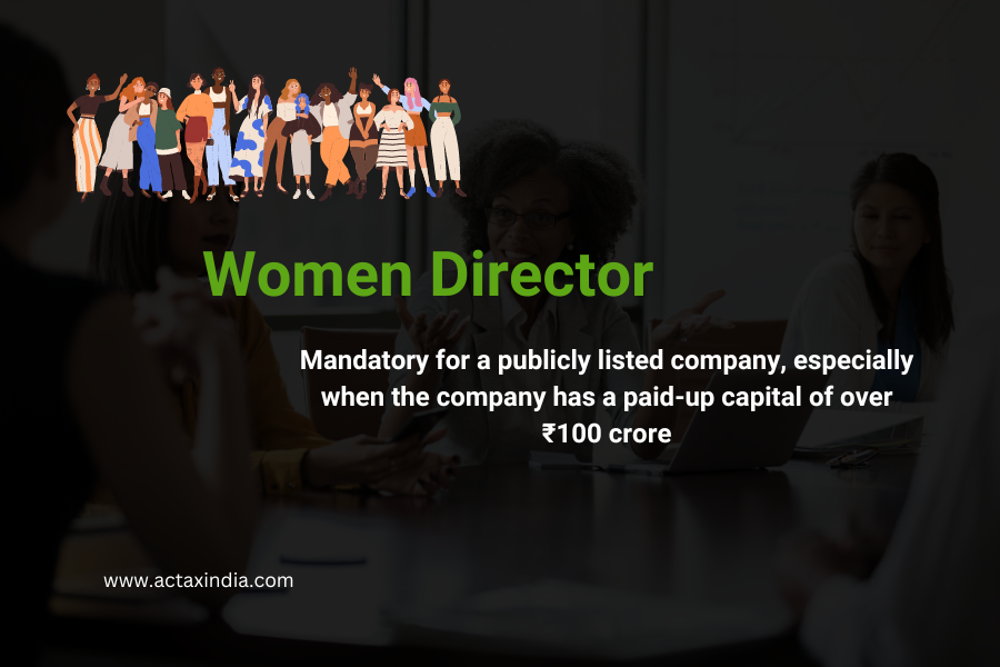 Women Director - Actaxindia