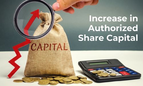 Increase in Authorized Share Capital - Compliance for Pvt Ltd in India