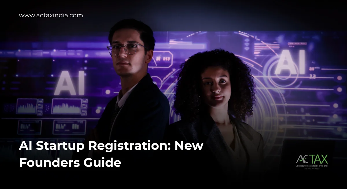 AI Startup Registration in Bangalore by Actax India
