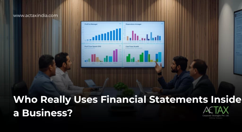 Internal users of Financial Statements Guide - Actax India