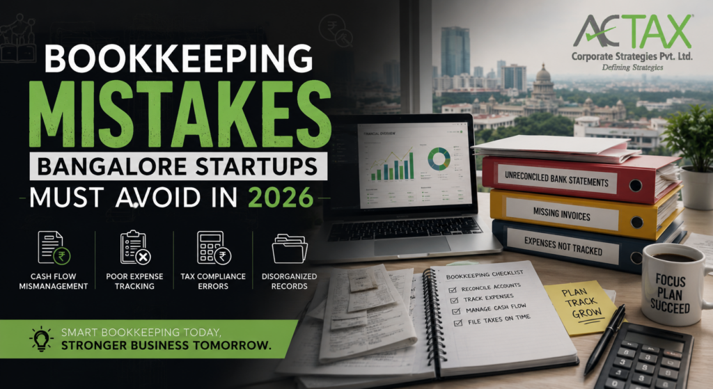 Bookkeeping Mistakes Bangalore Startups Must Avoid in 2026
