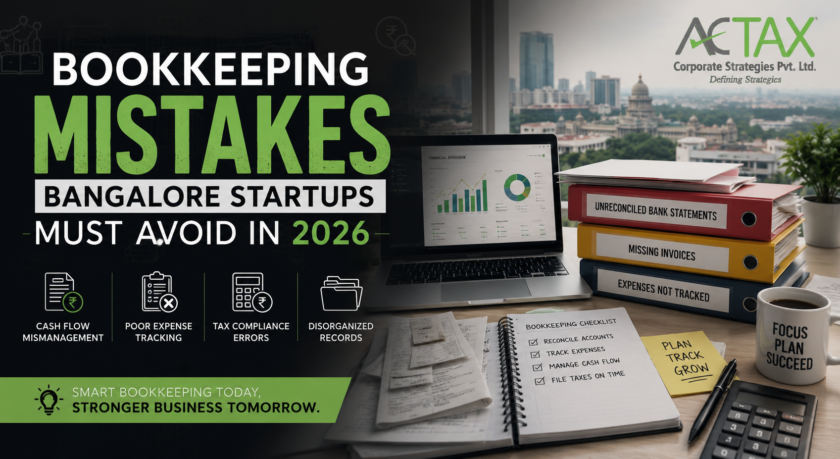 Bookkeeping Mistakes Bangalore Startups Must Avoid in 2026