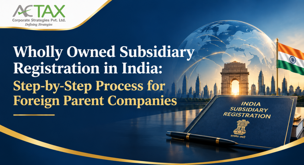 Wholly Owned Subsidiary Registration in India Step-by-Step Guide for Foreign Companies
